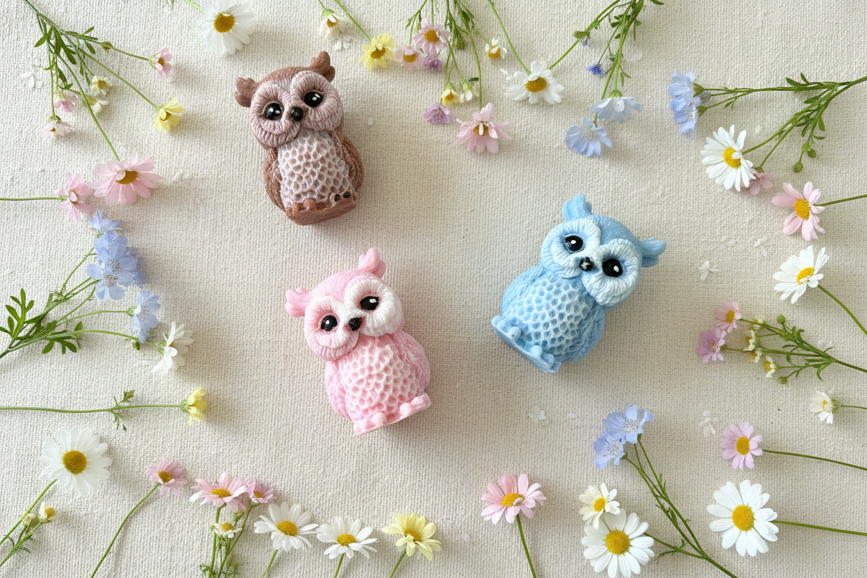 Owl Shaped Soap Favors – Baby Shower | Birthday Party | Woodland Theme | Guest Gifts