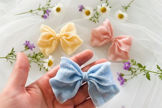 Handmade Bow Shaped Soap Favors | Wedding, Bridal Shower & Party Gifts