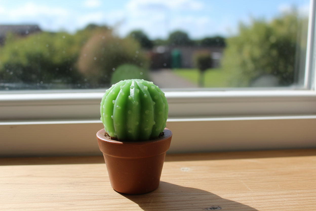 Handcrafted Cactus Soap Favors | Low Maintenance, High Love | Succulent Party & Wedding Guest Gifts