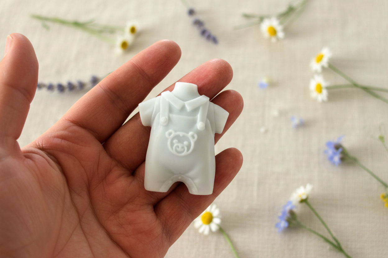 Handcrafted Dress Shaped Soap Favors – Gender Reveal Party, Baby Shower, Baptism Party Guest Gift
