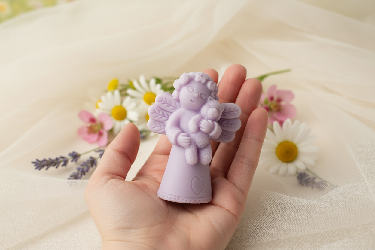 Angel shaped Soap Favors- Baptism| Christening| 1st Holy Communion| Christmas| Religious Celebration