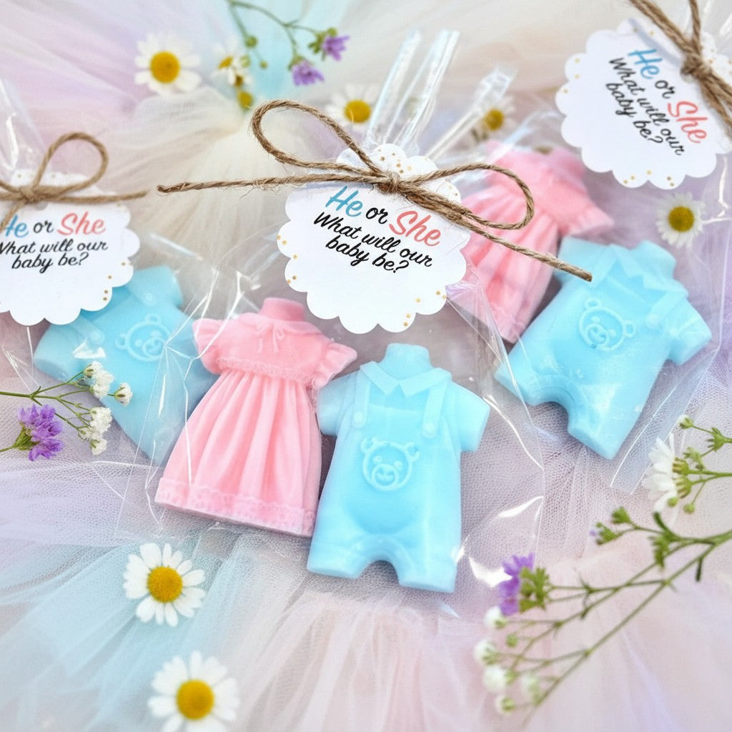Gender Reveal Soap Favors – Baby Shower|Guest Gift