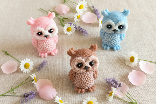 Owl Shaped Soap Favors – Baby Shower | Birthday Party | Woodland Theme | Guest Gifts