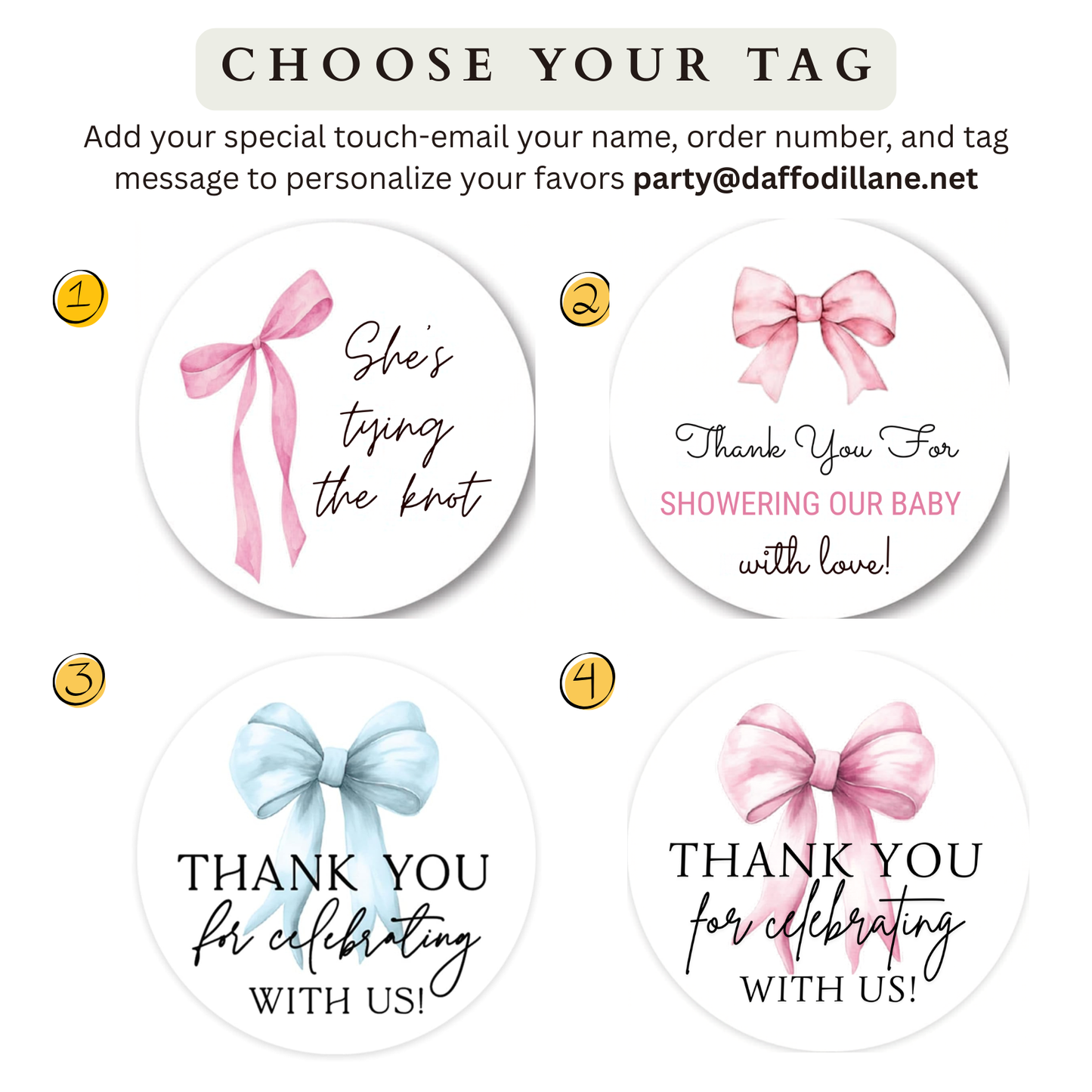 Bow Shaped Soap Favors | Wedding, Bridal Shower & Party Gifts