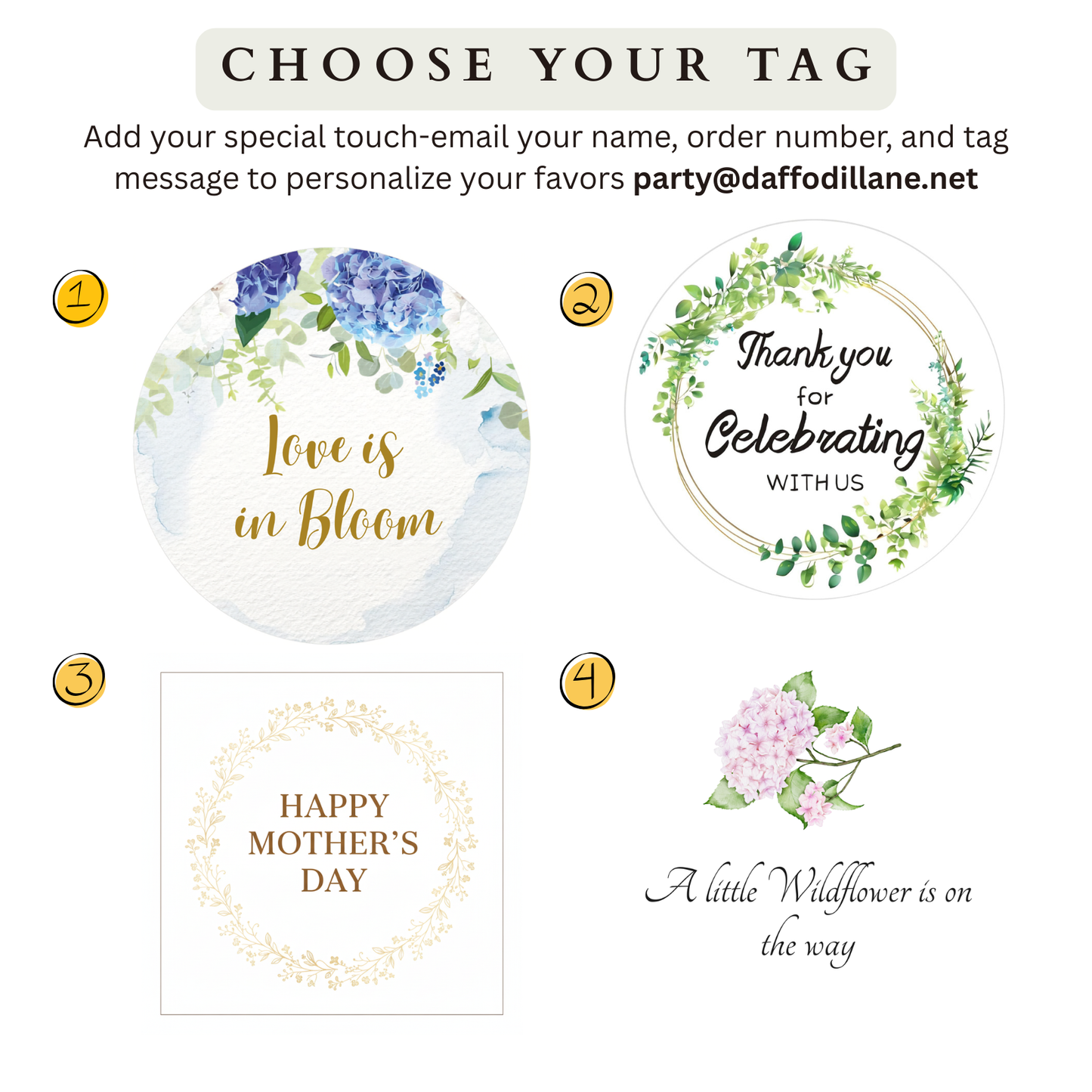 Daisy Soap Favors