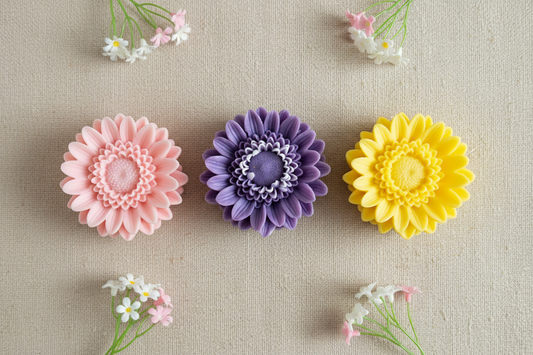 Gerbera Flower Soap Favors- Wedding| Bridal Shower| Baby Shower| Birthday| Anniversary| Vows Renewal| Welcome Guest Gifts| Event Favors
