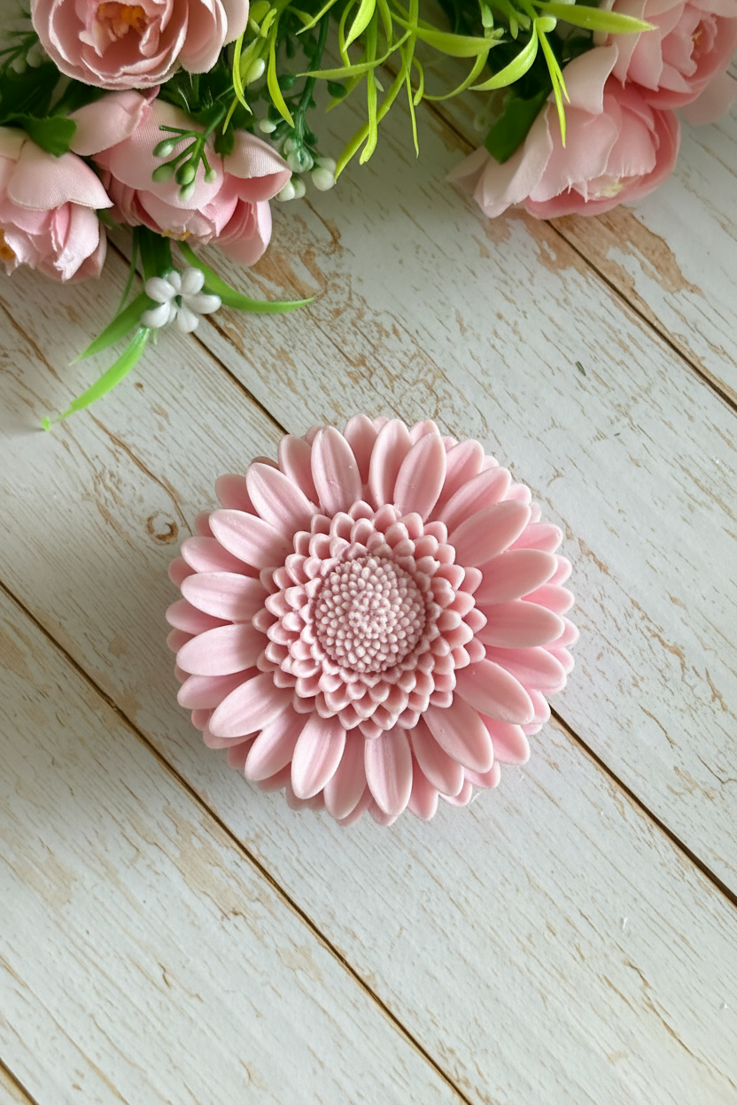 Gerbera Flower Soap Favors- Wedding| Bridal Shower| Baby Shower| Birthday| Anniversary| Vows Renewal| Welcome Guest Gifts| Event Favors