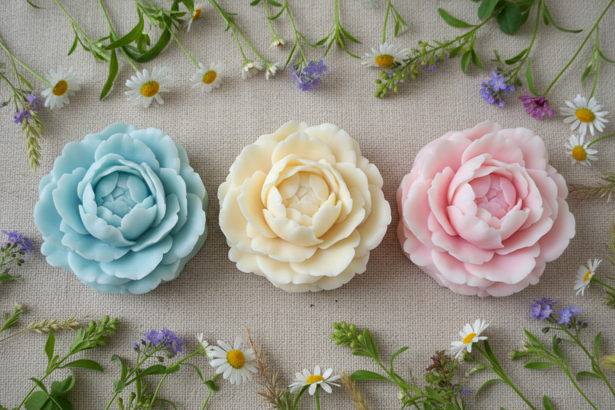 Tea Rose Soap Favors