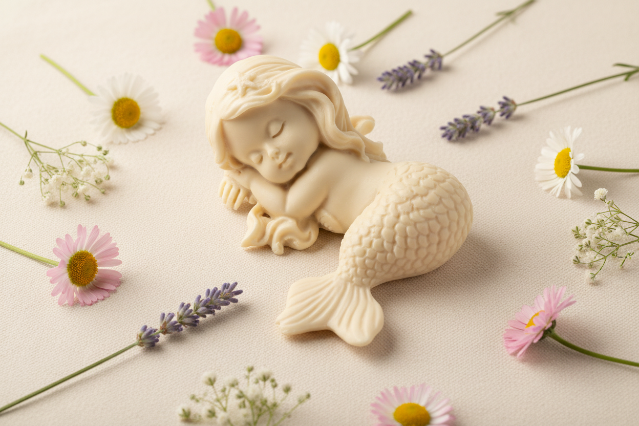 Mermaid Soap Favors – Baby Shower | Bridal Shower | Girl Birthday Party | Guest Gift