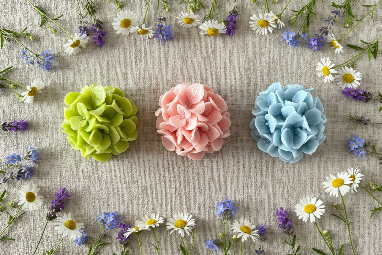 Hydrangea Soap Favors – Bridal Shower|Baby Shower|Wedding|Birthday|Bathroom Decoration