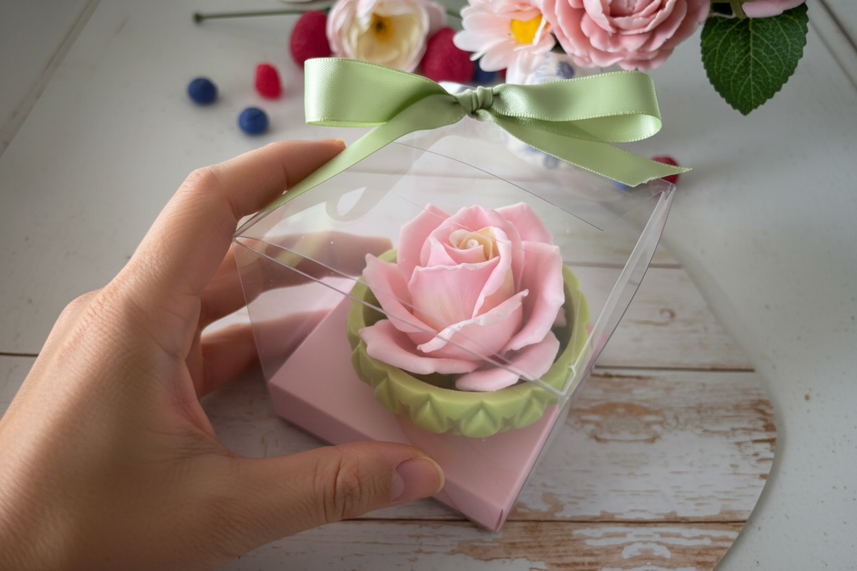 Classic Rose Soap Favors - Wedding | Bridal Shower | Birthday | Anniversary | party Favors