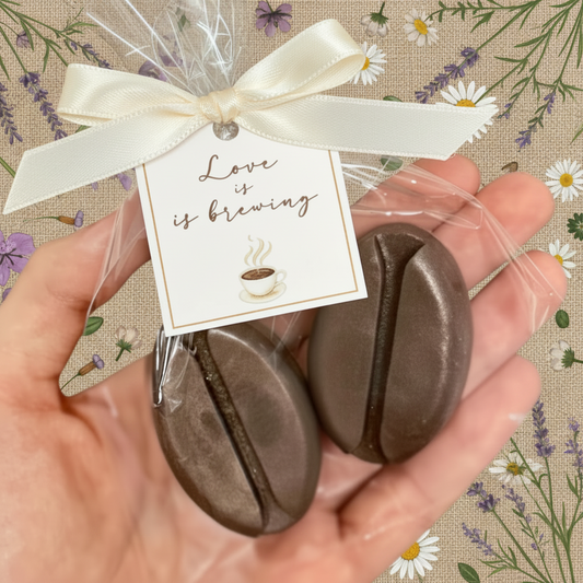 Coffee Bean Soap Favors ☕- Baby Shower | Wedding | Bridal Shower | Love is Brewing | Baby is Brewing