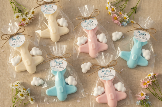 Airplane Soap Favors- Baby Shower| Adventure Awaits theme| Bon Voyage| Aviation Travel Theme Party| Gender Reveal