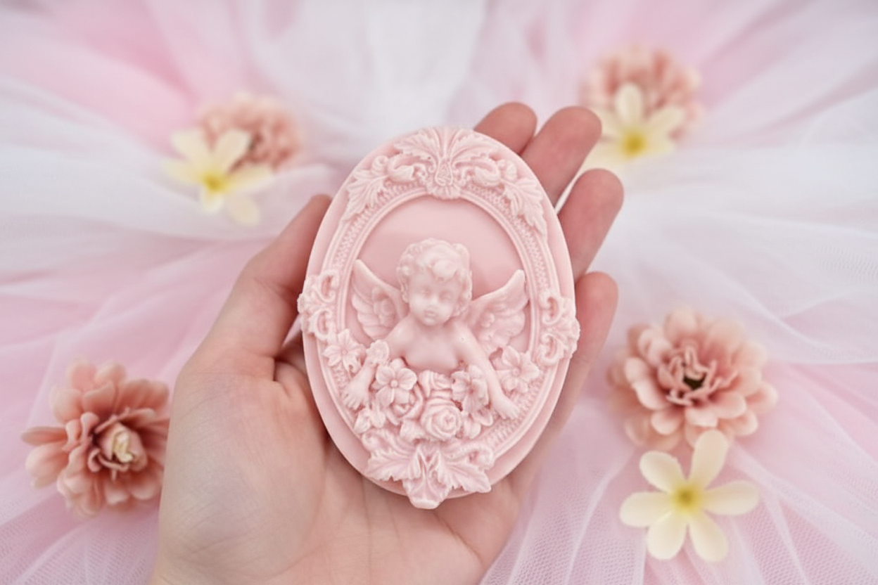 Angel Baptism Soap Favors- Faith| Religious Celebrations| Christmas| Gender reveal|