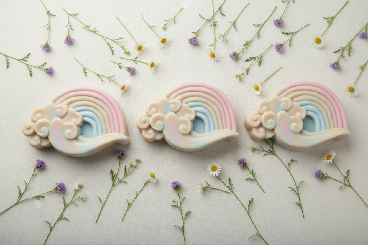 Rainbow Soap Favors- Baby Shower| Gender Reveal| Unicorn Theme| Kids Birthday
