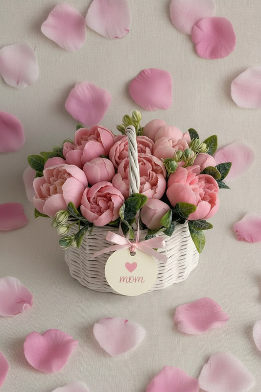 Mother's Day Peonies Soap Bouquet