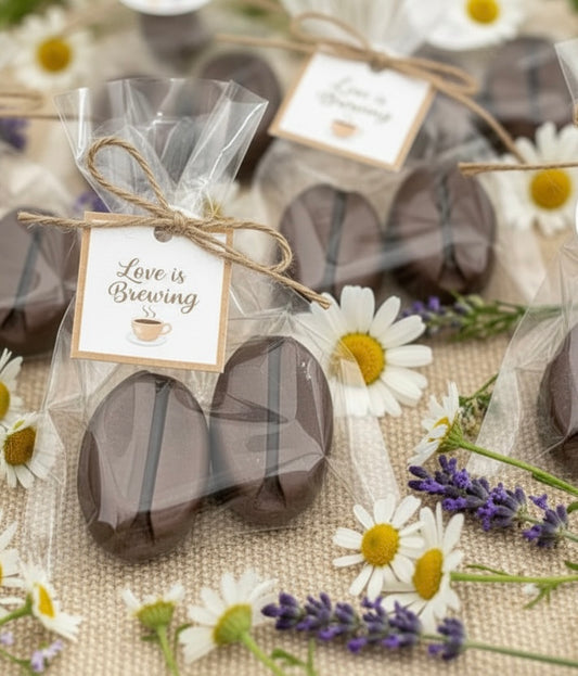 Coffee Bean Soap Favors ☕- Baby Shower | Wedding | Bridal Shower | Love is Brewing | Baby is Brewing