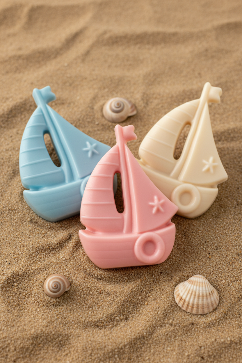 Sailboat Nautical Soap Favors ⛵ | Ocean Themed Baby Shower Bridal Shower Under The Sea Sailing Boat Anchor Birthday | Boy Girl Gift For Guests