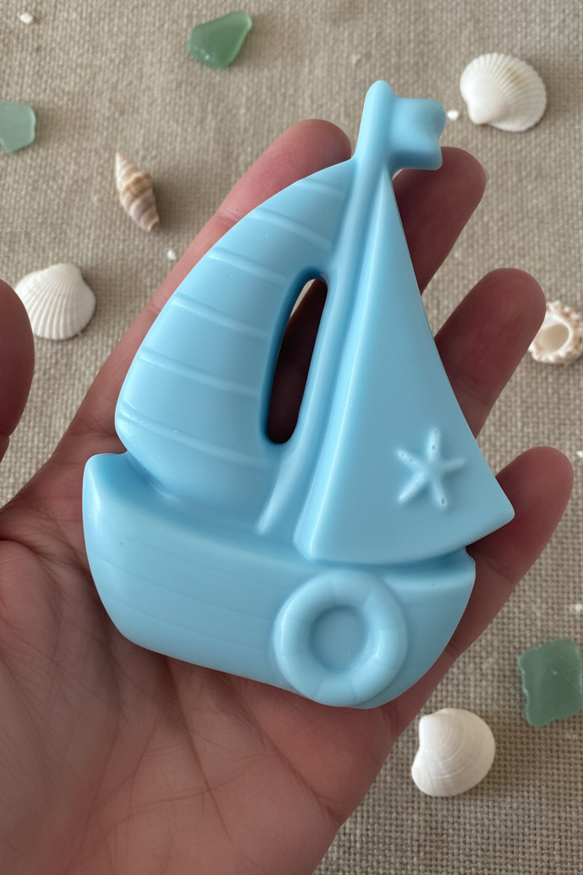 Sailboat Nautical Soap Favors ⛵ | Ocean Themed Baby Shower Bridal Shower Under The Sea Sailing Boat Anchor Birthday | Boy Girl Gift For Guests