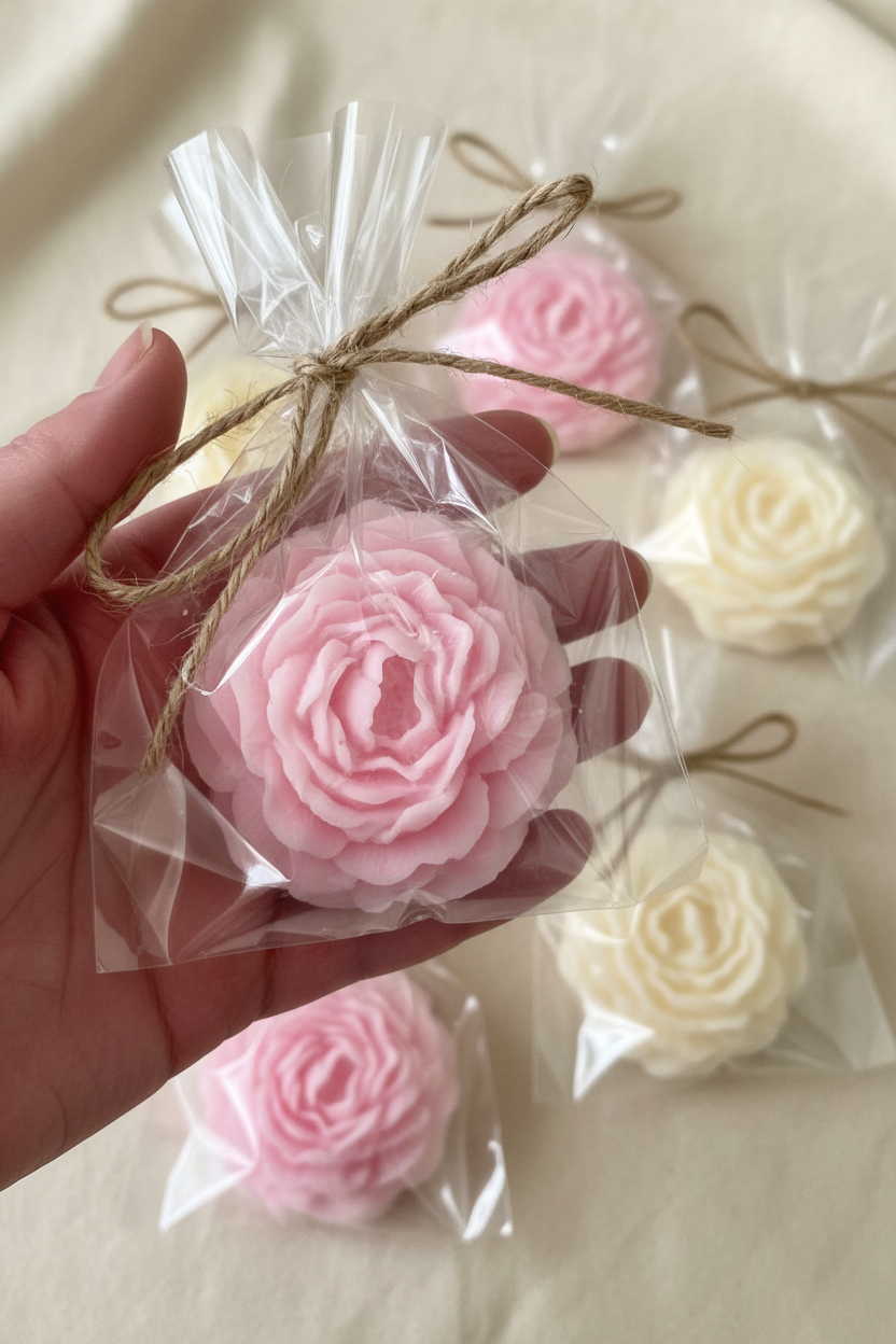 Peony Soap Favors 🌸