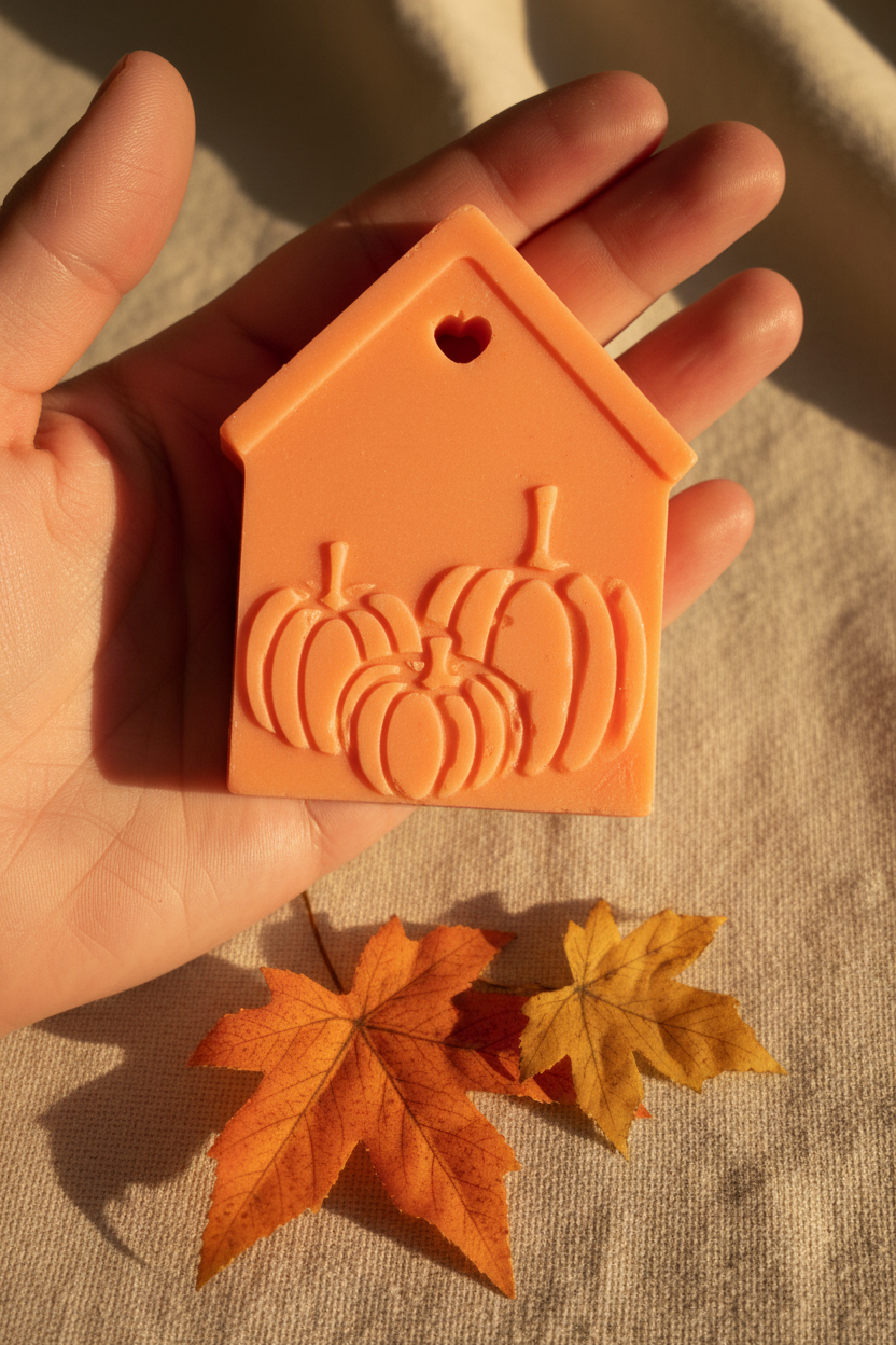 Fall Pumpkin House Soap Favors — Realtor Open House, Housewarming, Fall Wedding & Autumn Party Gifts