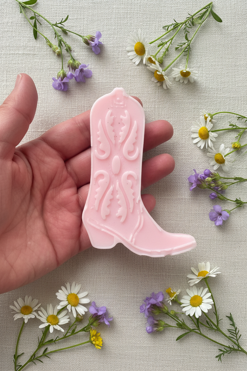 Cowgirl Boot Soap Favors — Bachelorette Party, Country & Western Wedding, Birthday & Rodeo Gifts