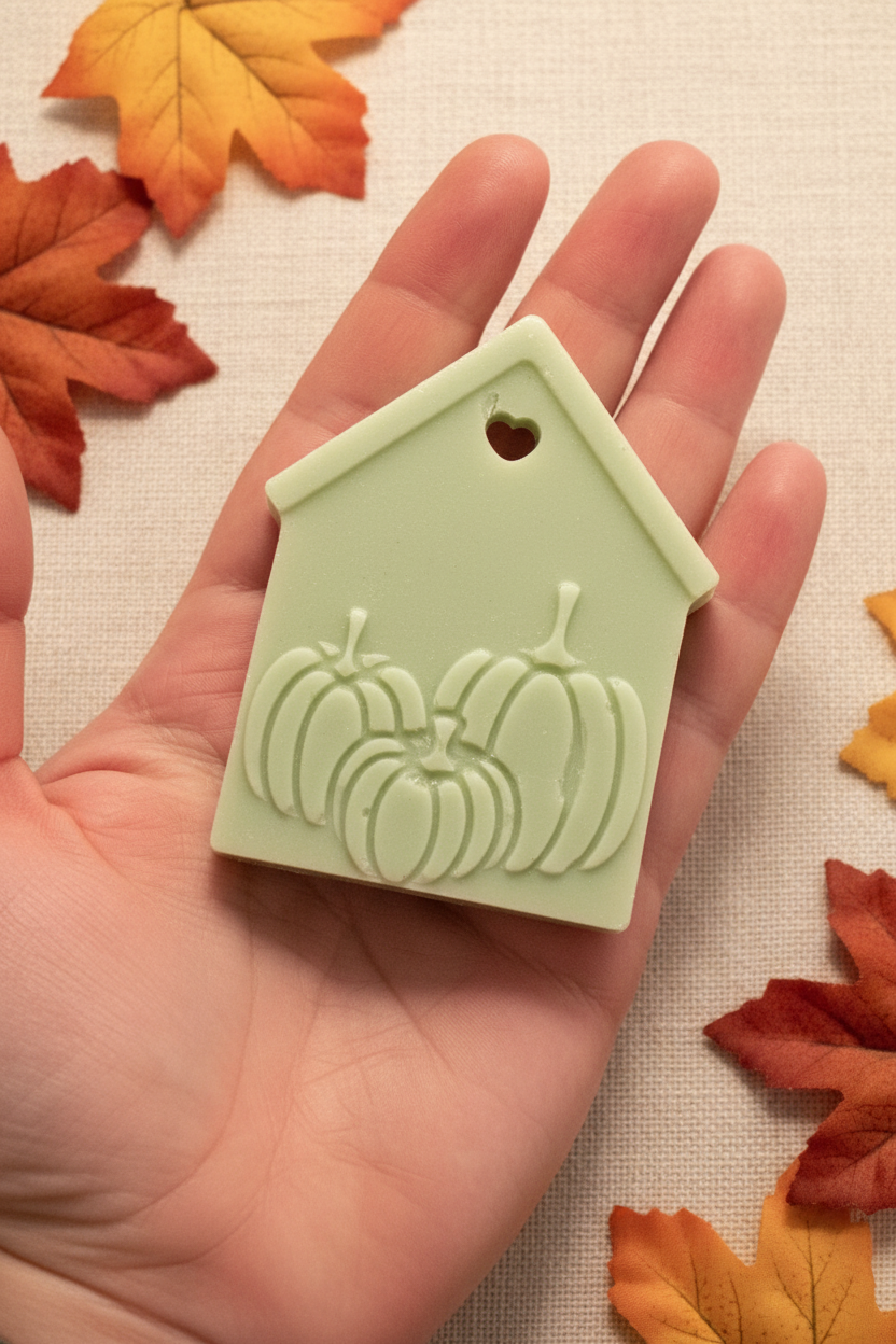 Fall Pumpkin House Soap Favors — Realtor Open House, Housewarming, Fall Wedding & Autumn Party Gifts