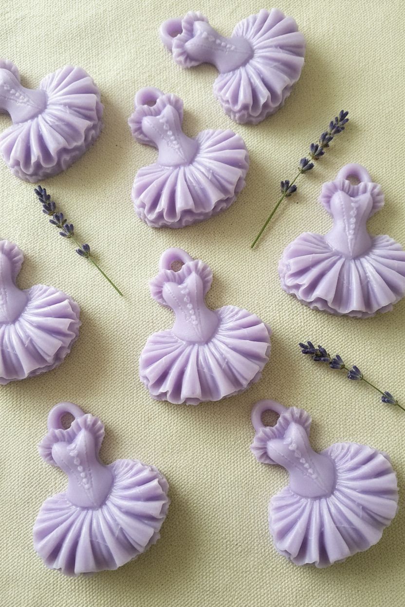 Ballerina Dress Soap Favors -Birthdays|Baby Showers|Ballet Theme|Party Gifts