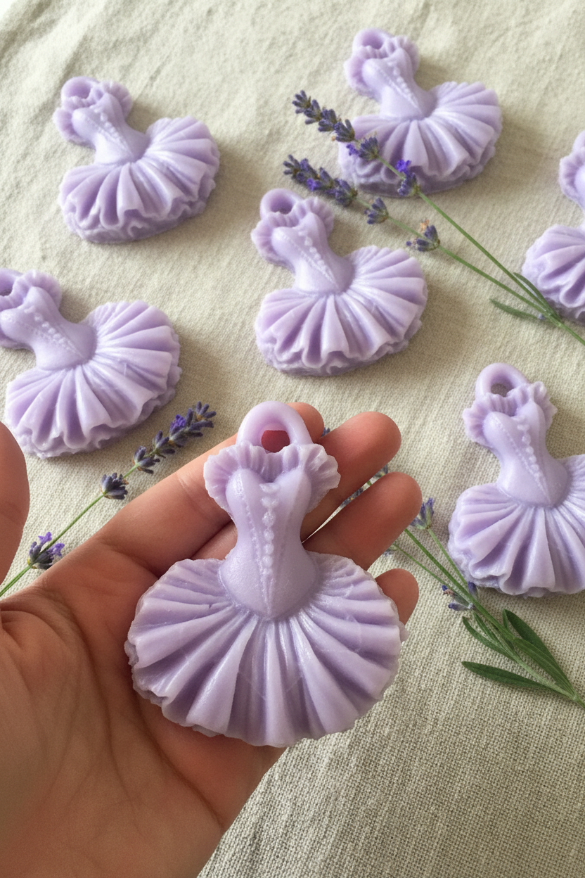 Ballerina Dress Soap Favors -Birthdays|Baby Showers|Ballet Theme|Party Gifts