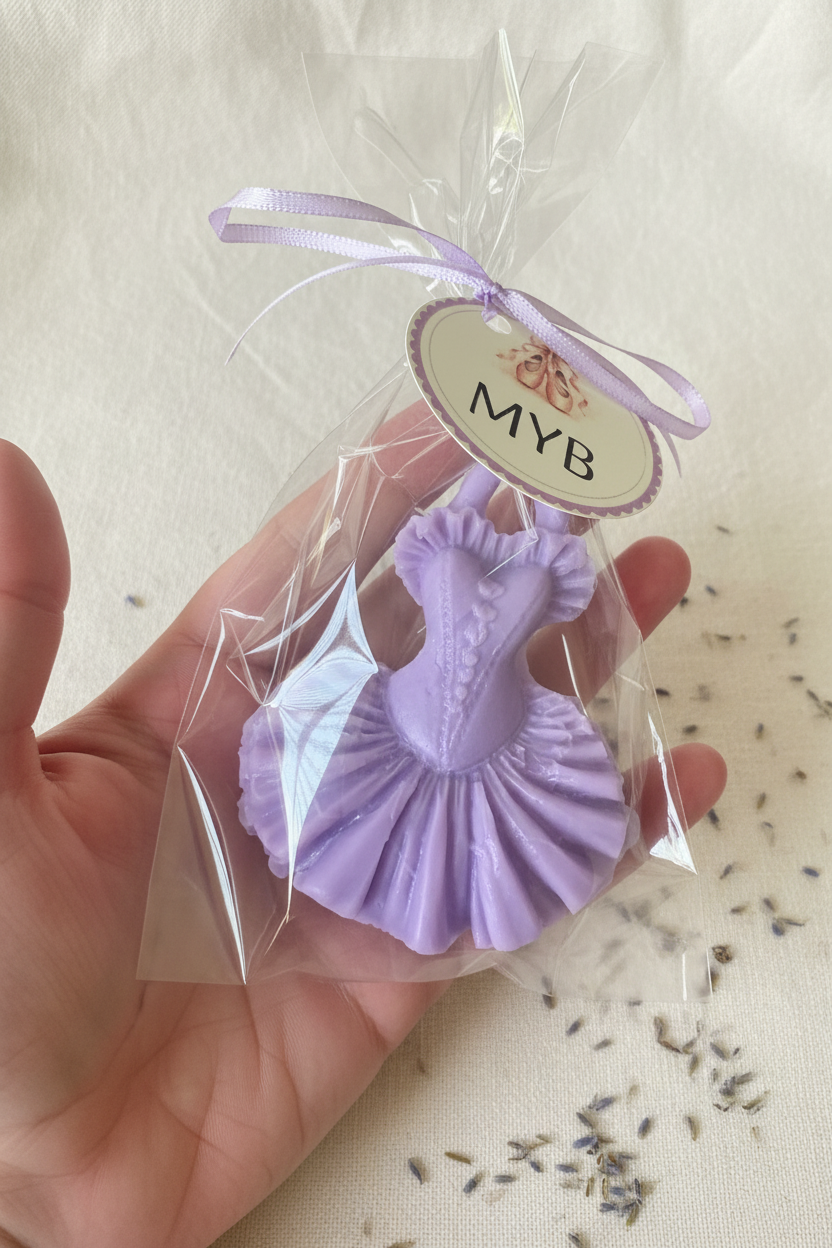 Ballerina Dress Soap Favors -Birthdays|Baby Showers|Ballet Theme|Party Gifts