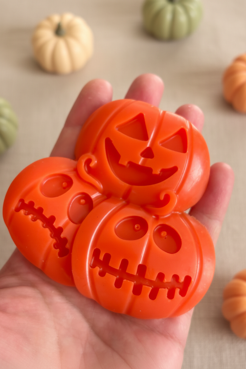 Halloween Pumpkin Soap Favors