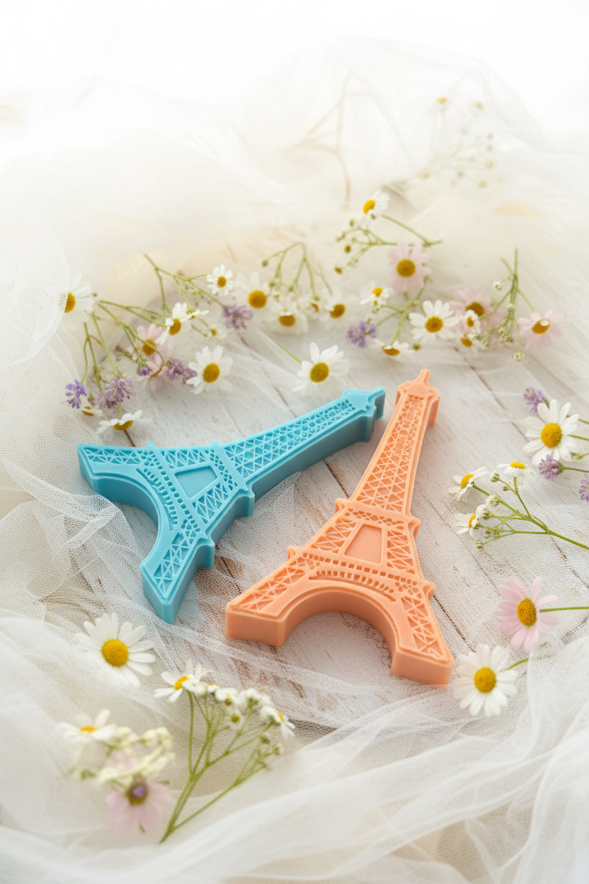 Eiffel Tower Soap Favors- Paris France Theme Bridal Shower Baby Shower Favors, Wedding Favors, Gifts For Guests, Birthday, Thank you Gifts