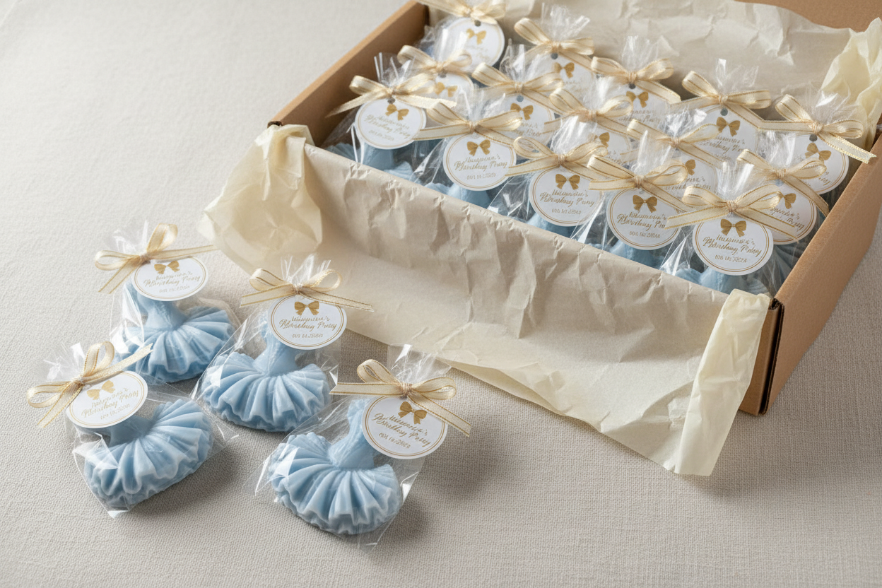 Ballerina Dress Soap Favors -Birthdays|Baby Showers|Ballet Theme|Party Gifts