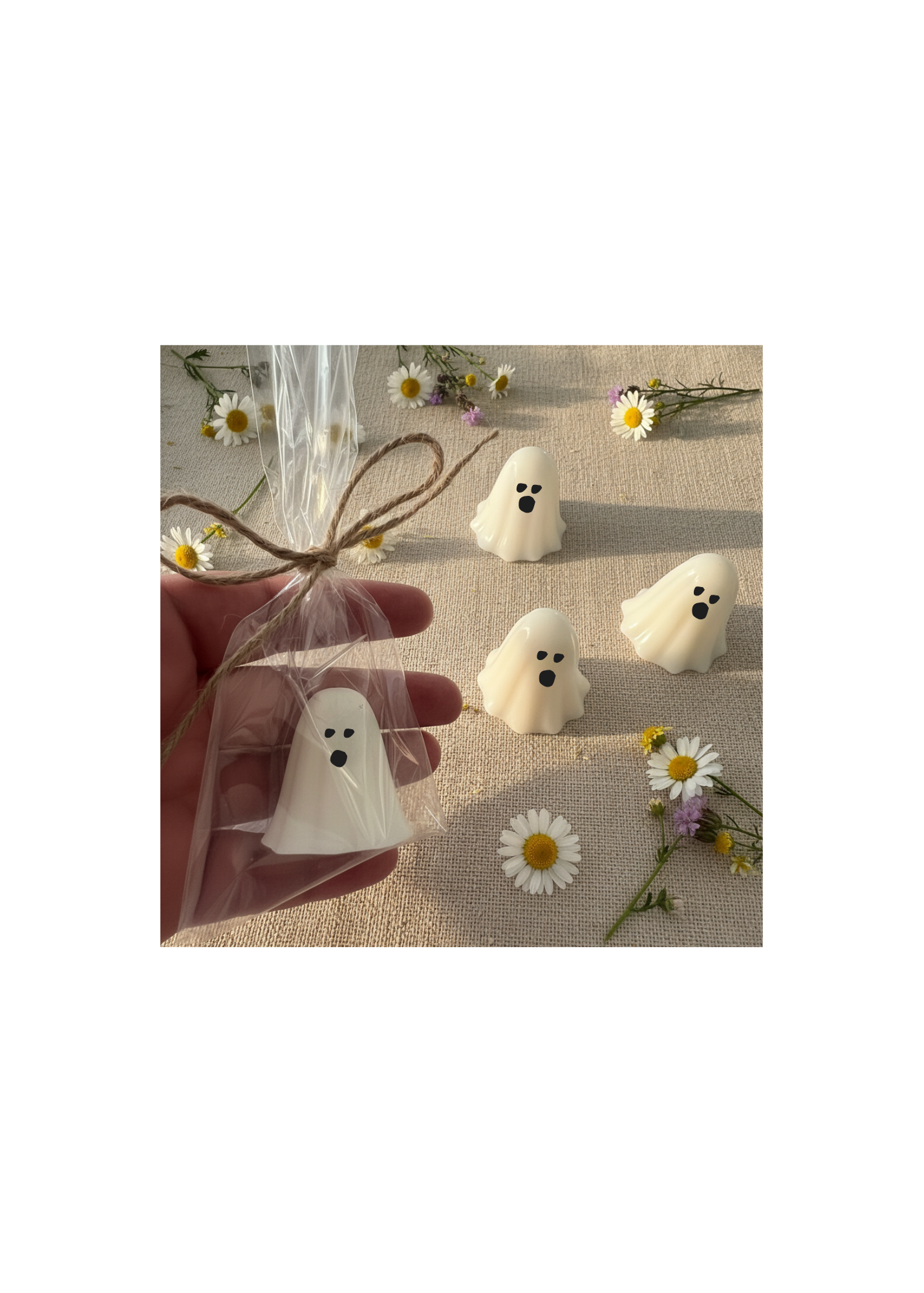 Halloween Ghost Soap Favors (10 favors)