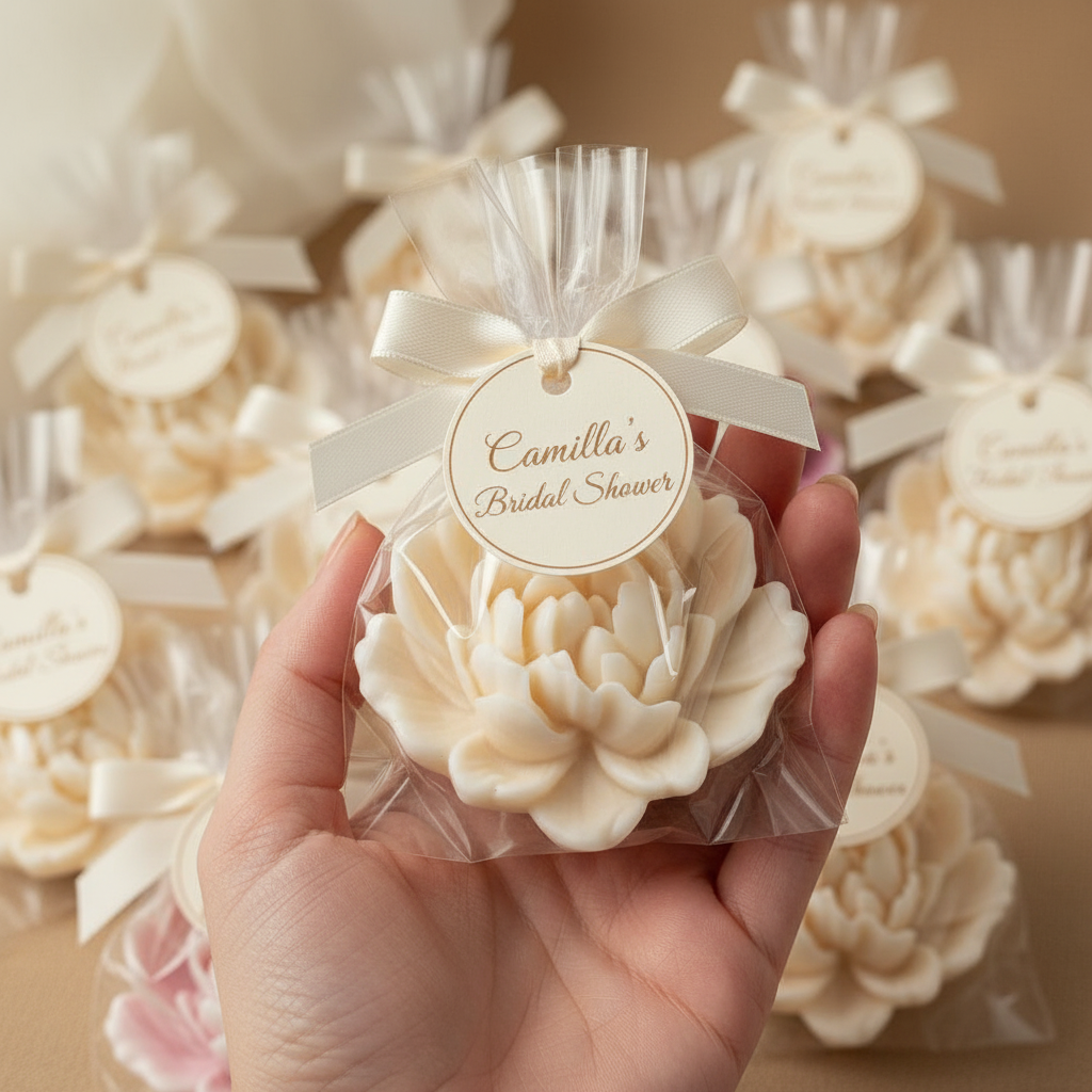 Peony Carnation Soap Favors 🌸