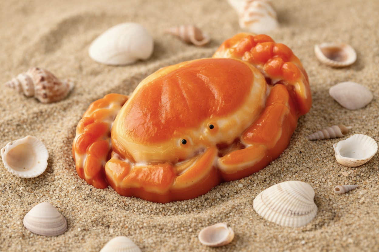 Crab Soap Favors - Nautical Themed Party, Crab Boil, Beach Wedding, Ocean theme Baby Bridal Shower