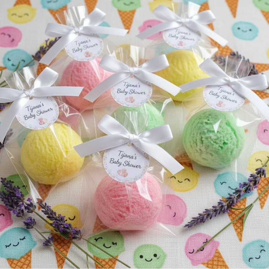 Ice Cream Scoop Shaped Soap Favors 🍦