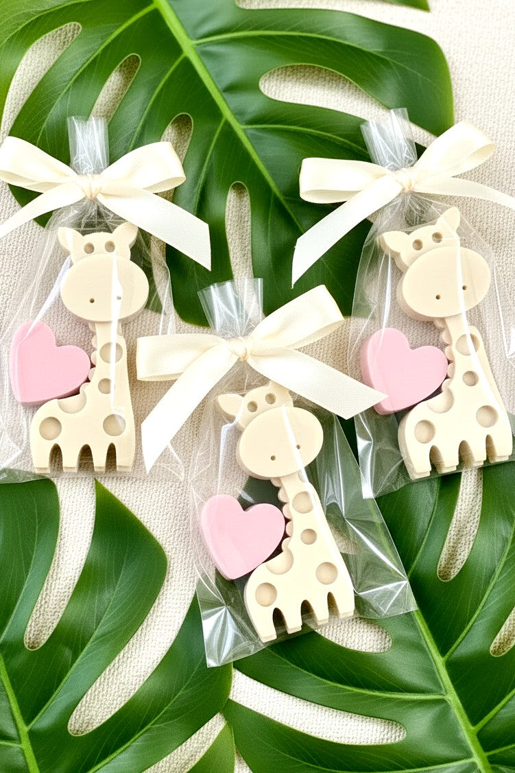 Giraffe Soap Favors - Safari Baby Shower, Wild One First Birthday