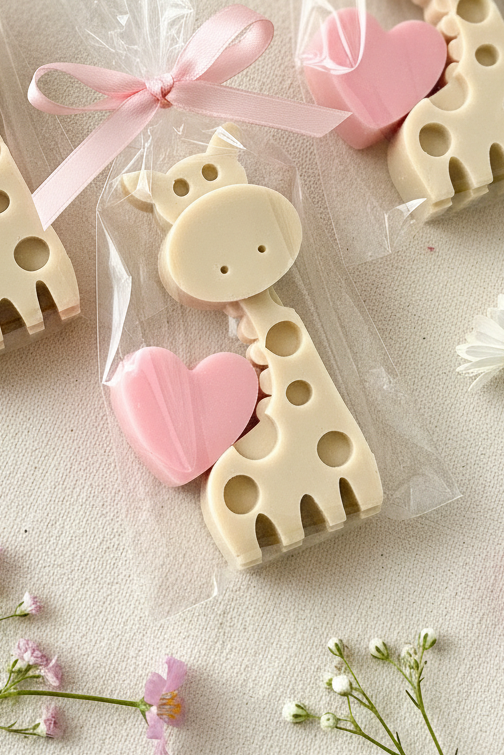 Giraffe Soap Favors - Safari Baby Shower, Wild One First Birthday