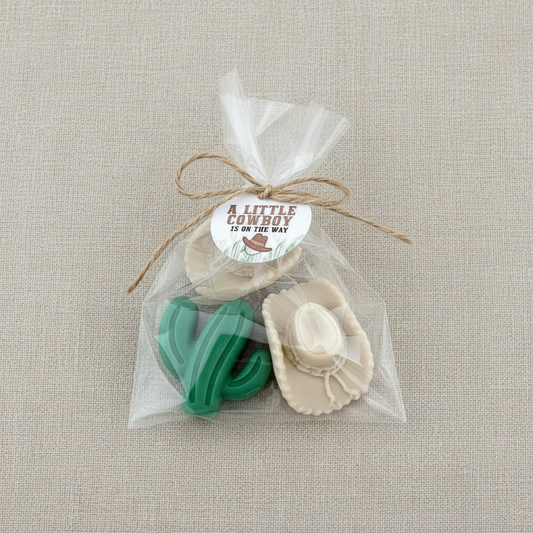 Cowboy Theme Soap Favors 🤠