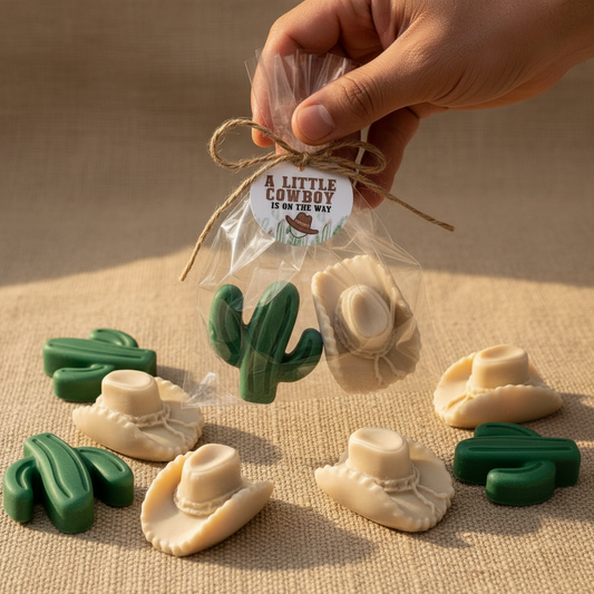 Cowboy Theme Soap Favors 🤠