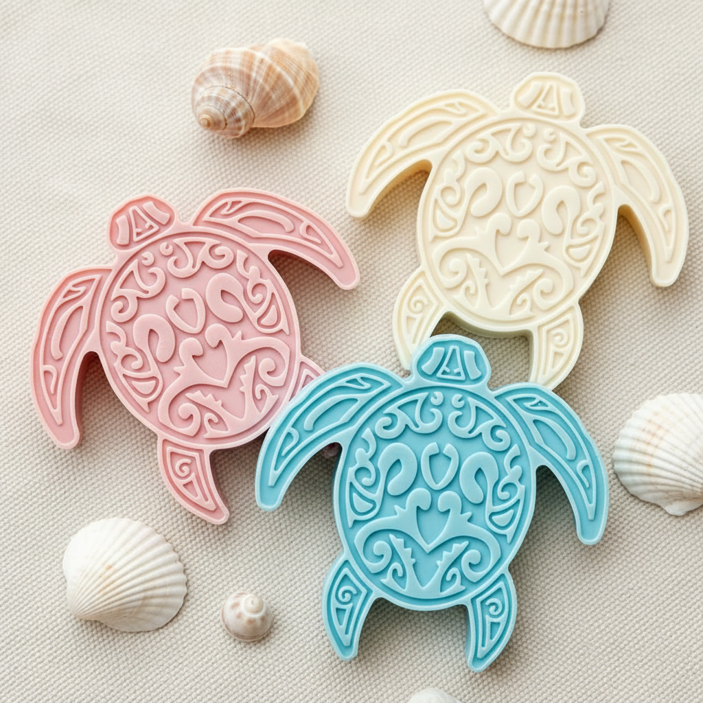 Large Sea Turtle Soap Favors — Baby Shower, Birthday, Beach Wedding & Nautical Bridal Gifts