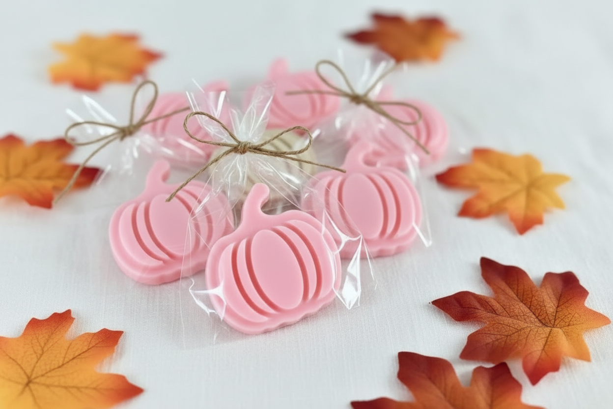 Pumpkin Soap Favors 🎃