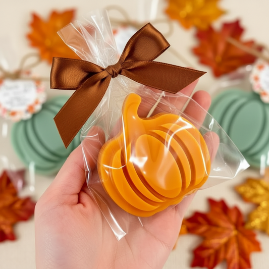 Pumpkin Soap Favors 🎃