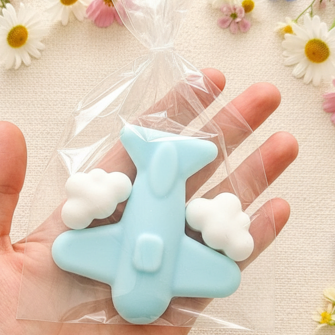 Airplane Soap Favors- Baby Shower| Adventure Awaits theme| Bon Voyage| Aviation Travel Theme Party| Gender Reveal