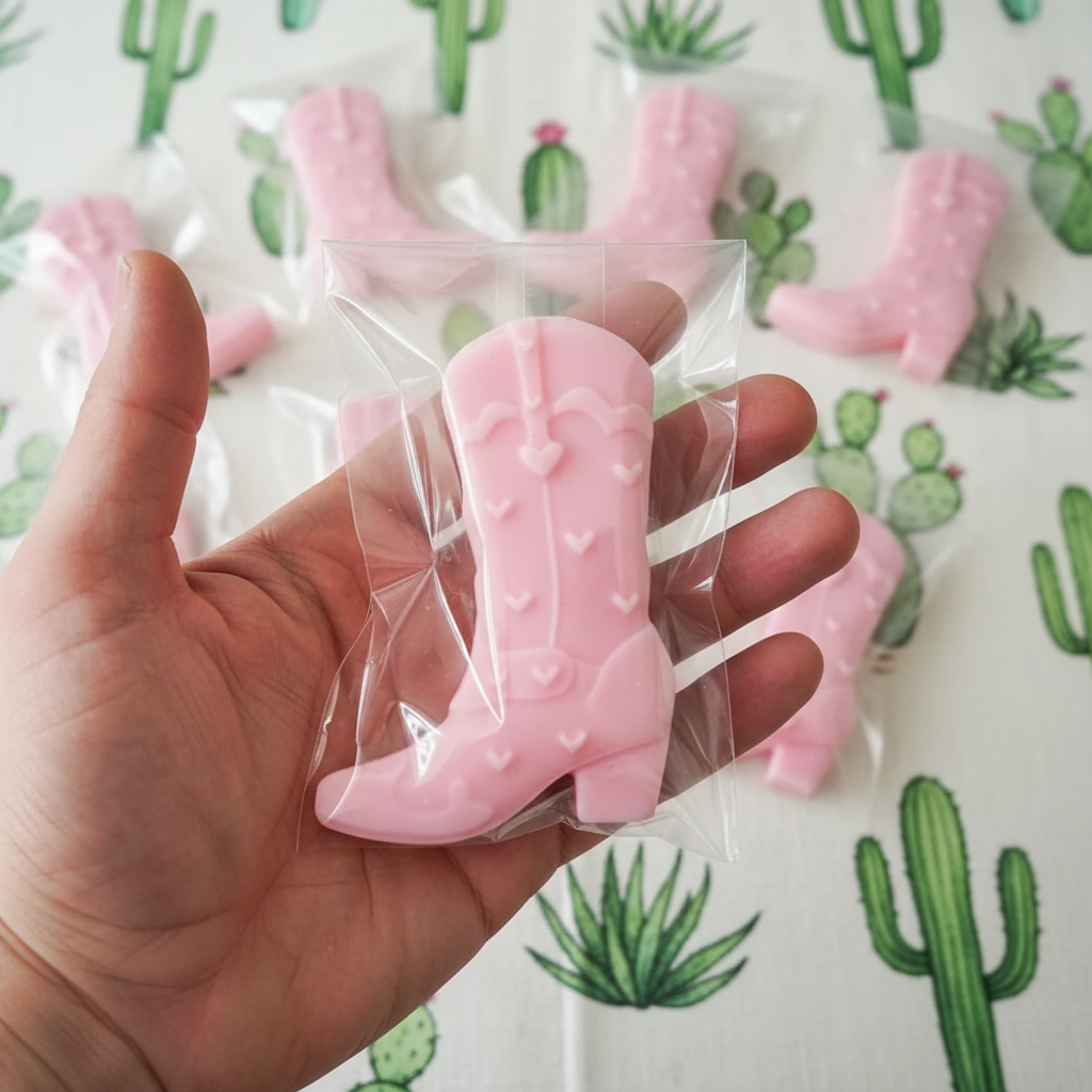 Cowgirl Boots Soap Favors - Western theme Wedding, Texas theme party, Cowgirl Bridal Shower, Baby Rodeo, Bachelorette Cowgirl Party  🤠