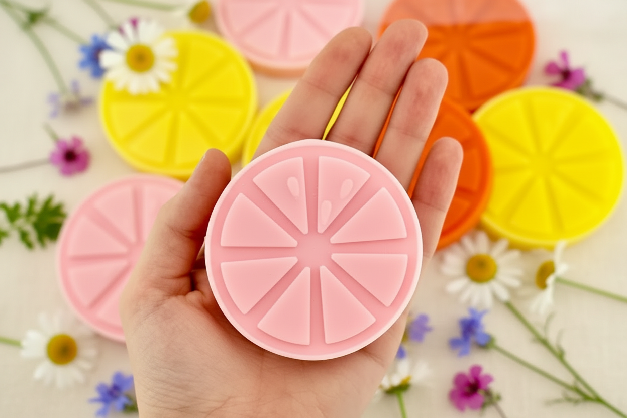 Citrus Slice Soap Favors 🍊 — Lime, Lemon & Orange
