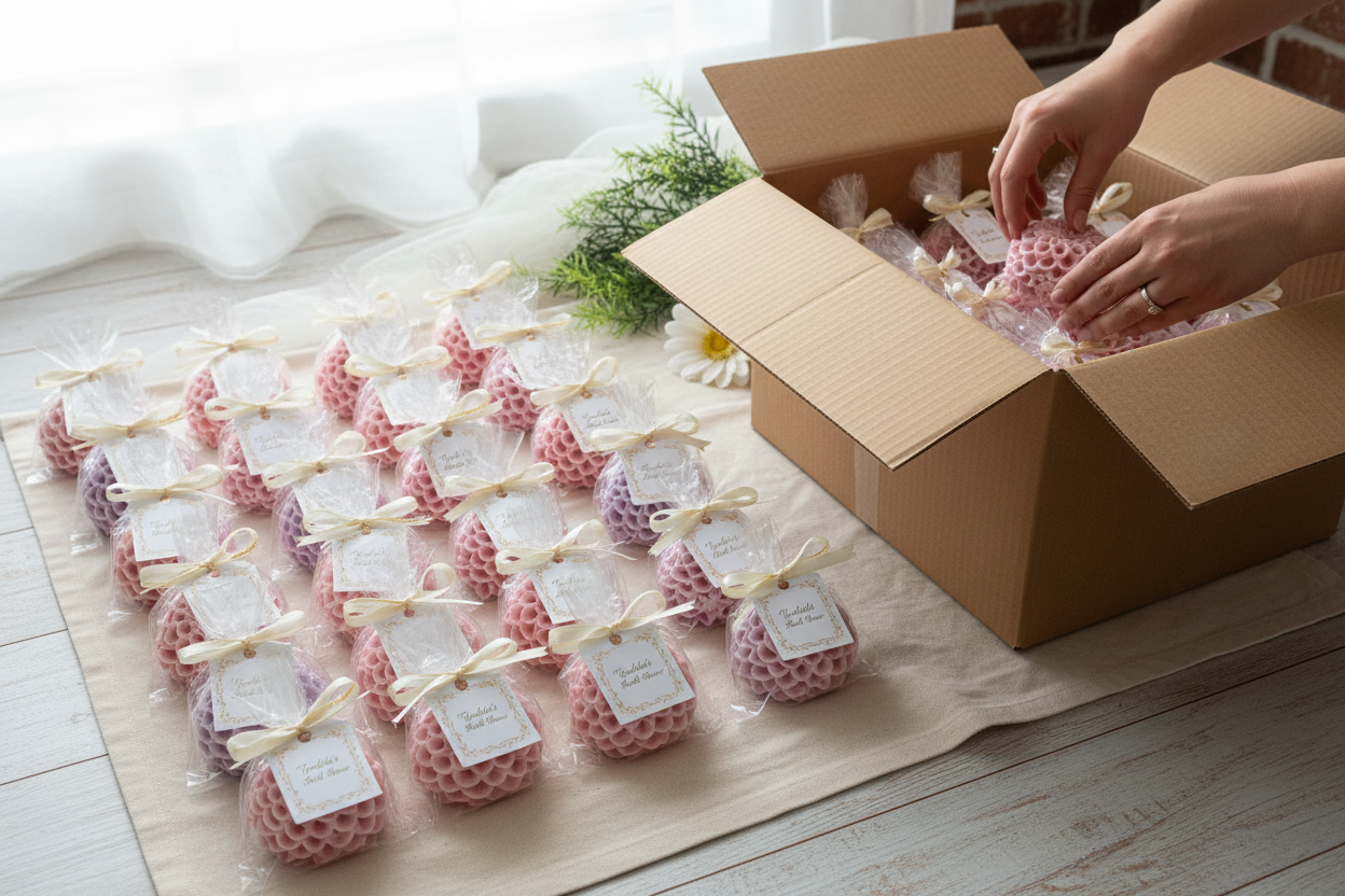 Dahlia Flower Soap Favors - Bridal Shower|Wedding| Baby Shower|Birthday Favors