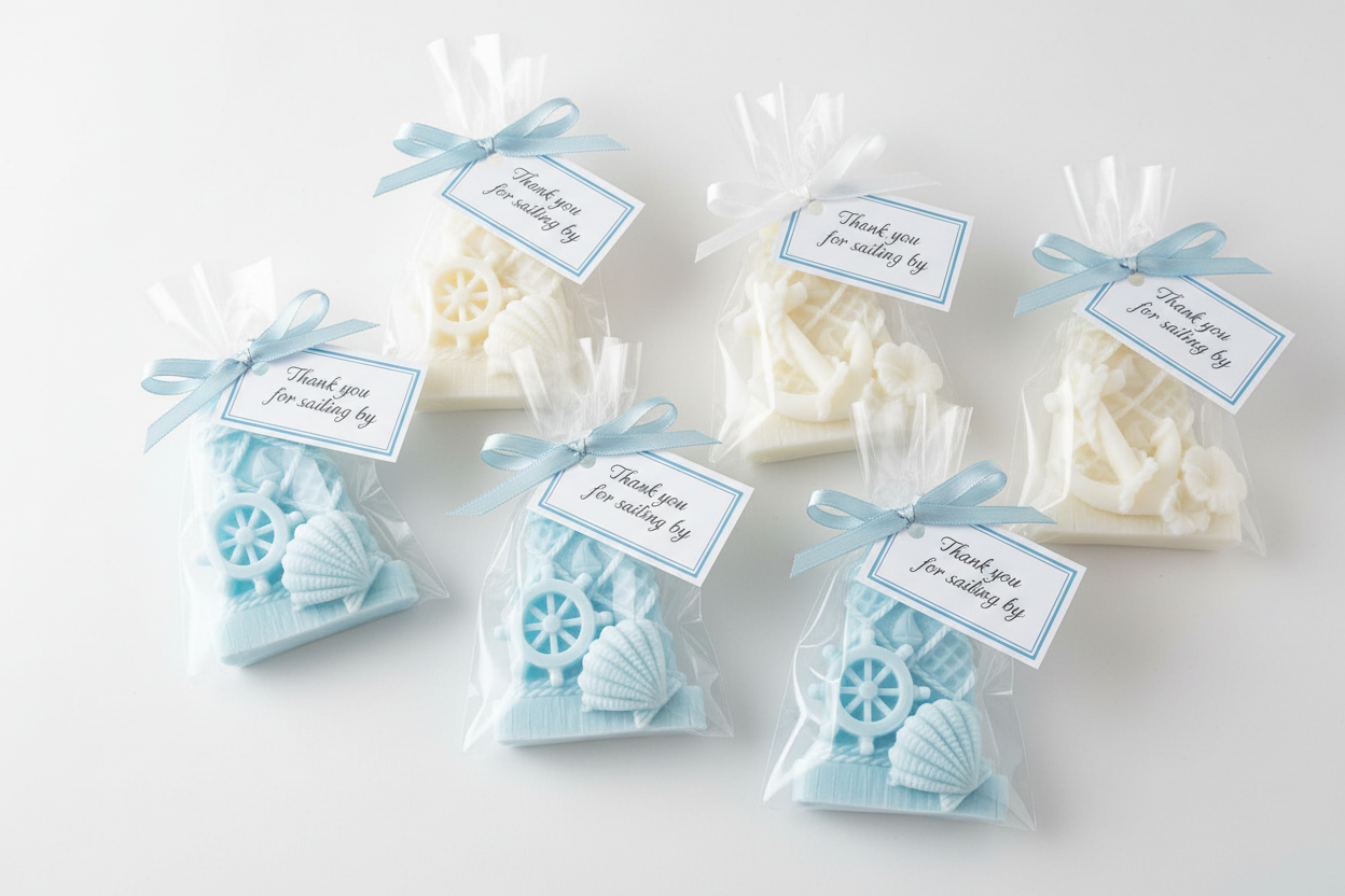 Lighthouse Soap Favors- Nautical Theme Party| Guest Gift| Bath Decoration