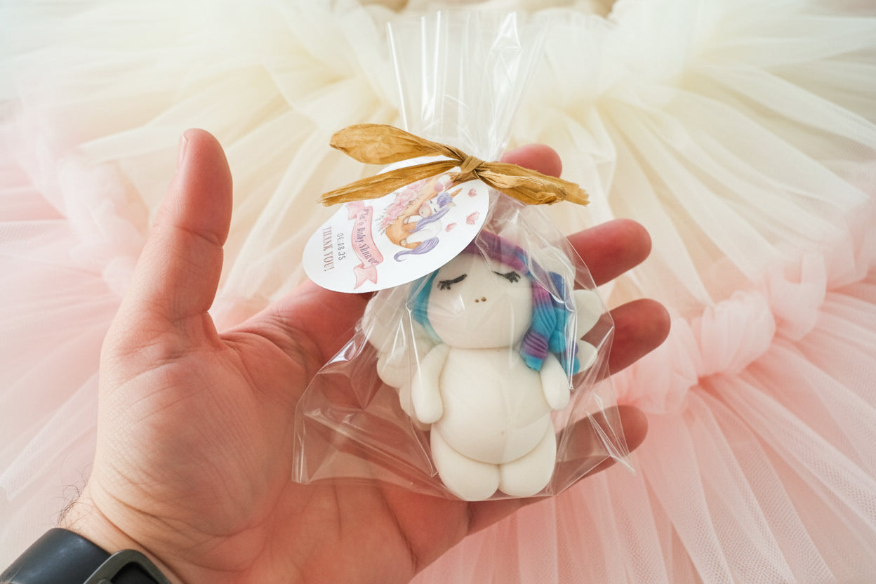 Unicorn Angel Soap Party Gifts - Birthday Favors|Unicorn| Rainbow| Pink| Purple| Baby Shower| Guest Welcome|Thank You Gift| Bridal Shower